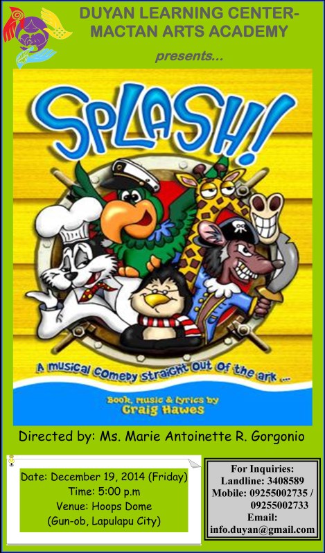 DUYAN - SPLASH! digital poster - converted